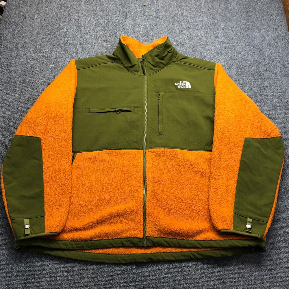 The North Face Ripstop Denali Jacket Mens XXL Desert Rust Orange NEW